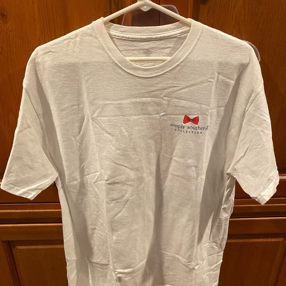 Simply Southern White T-Shirt for women